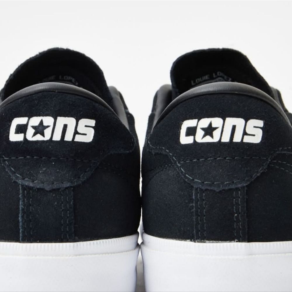 Converse Louie Lopez‎ Pro Ox Skate Shoes- Black/White - Picture 4 of 11